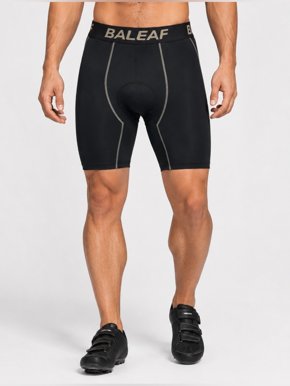 BALEAF Padded Cycling Shorts Men’s Medium Black Bike Shorts